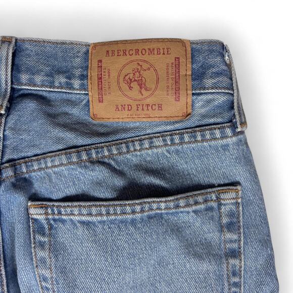 Abercrombie & Fitch Jeans Vintage Y2k Denim Flares Bootcut Western Pants Women 2 - Picture 3 of 8